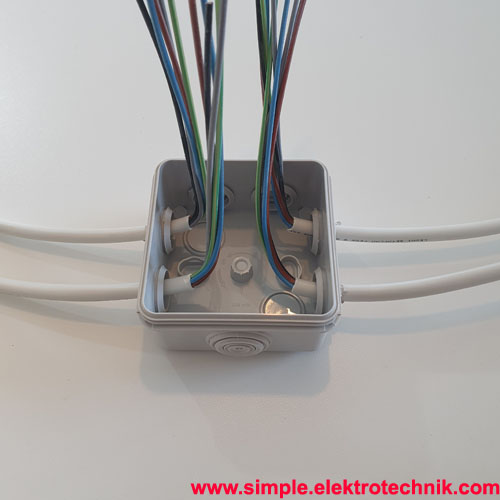 abzweigdose ap kabel abisoliert simple elektrotechnik